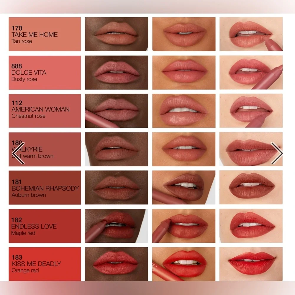 🎉 HP 🎉 NARS SET OF LONG LASTING POWERMATE HIGH INTENSITY LIP PENCILS